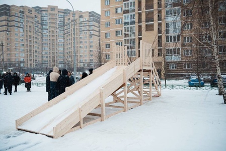 В Московской области продолжается прием заявок на участие в конкурсе «Единой России» «Лучший зимний двор России»